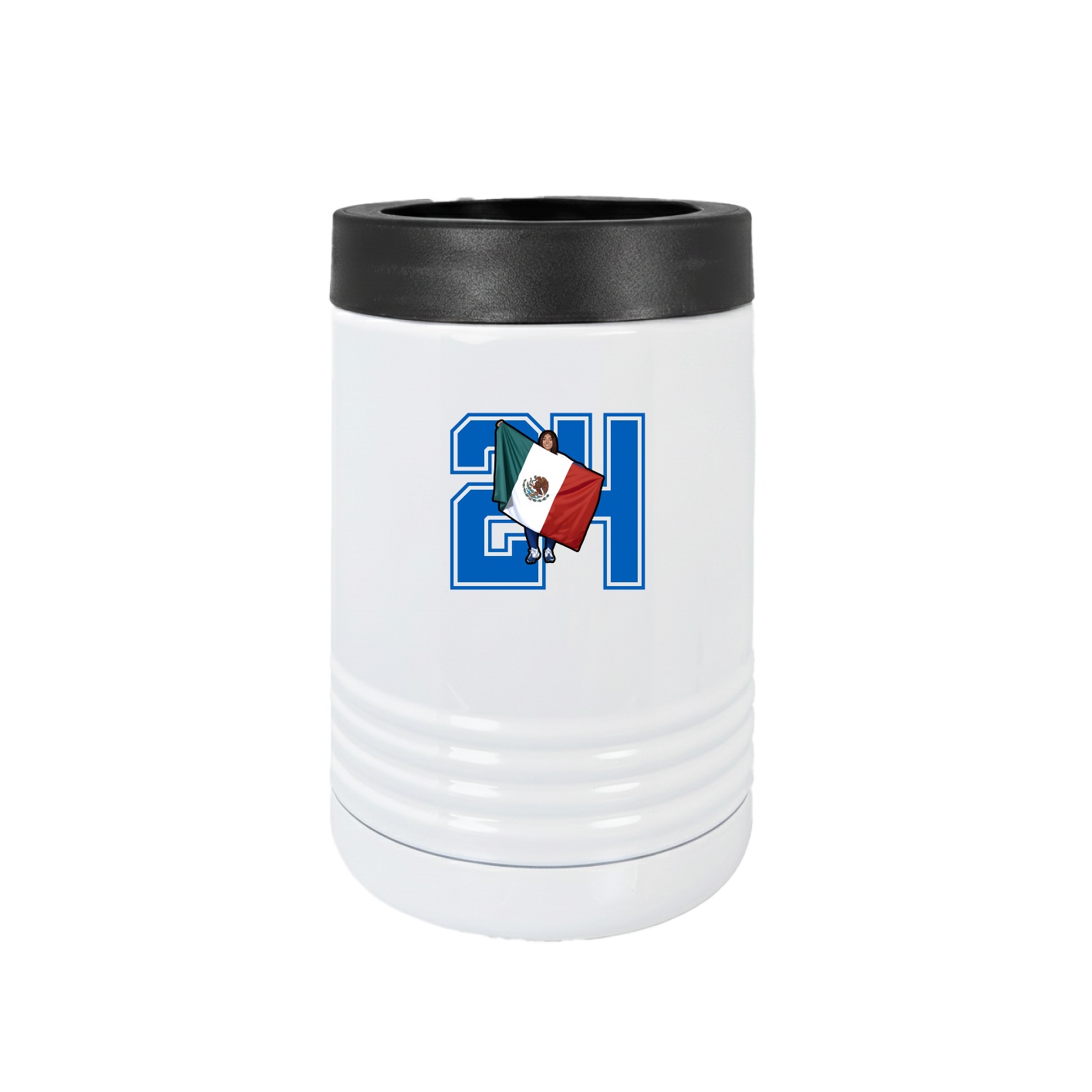 Beverage Holder — Number in White