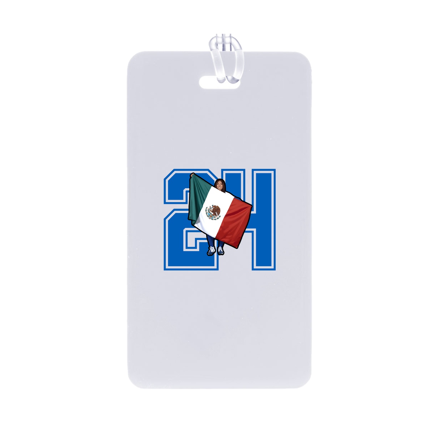 Bag Tag — Number in Classic