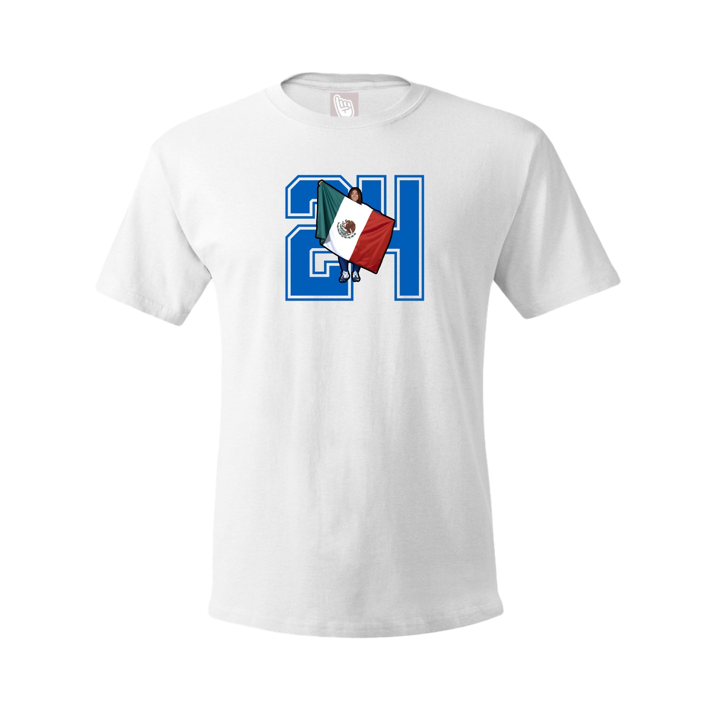 Tee — Number in White