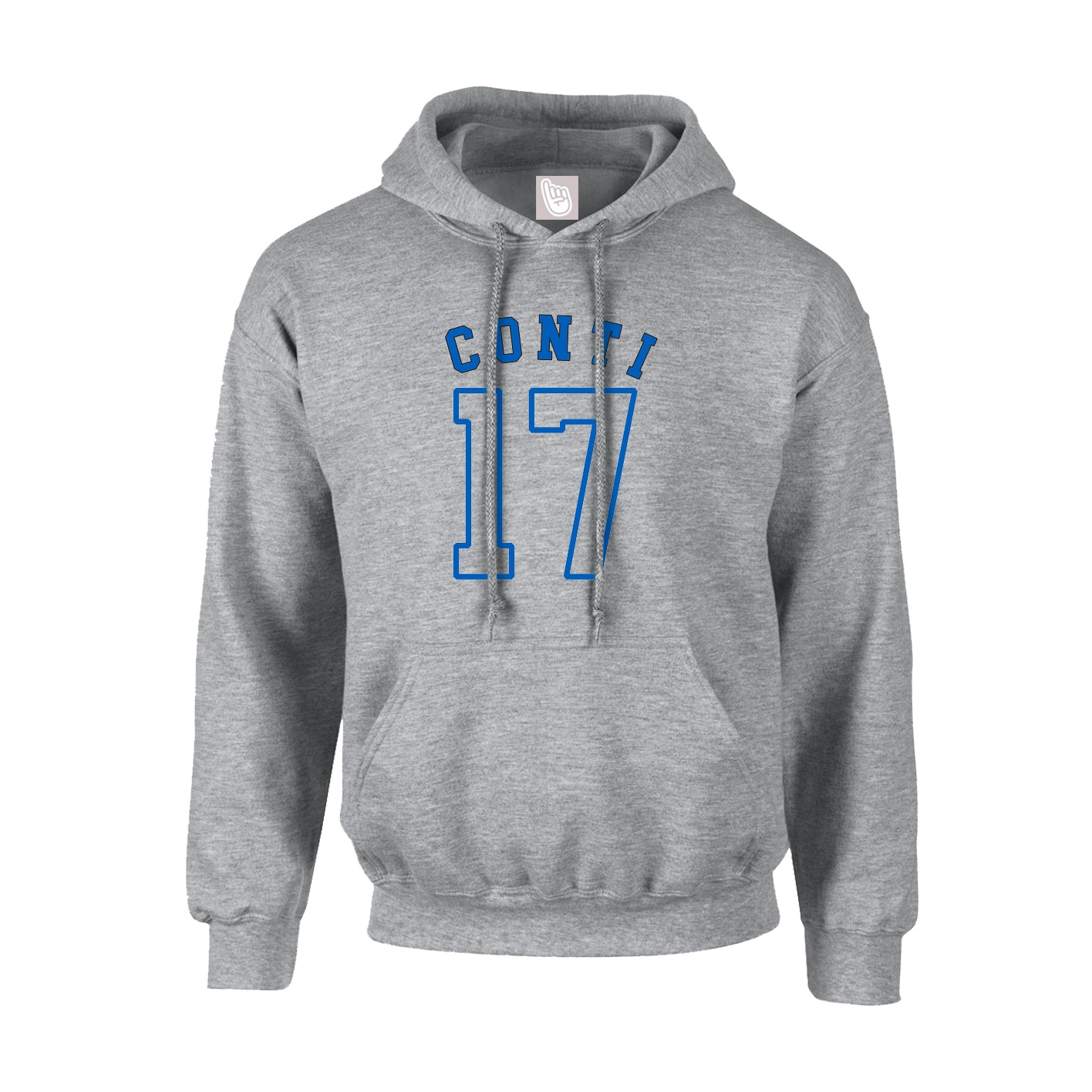 Youth Hoodie — Shirsey Arch in Grey