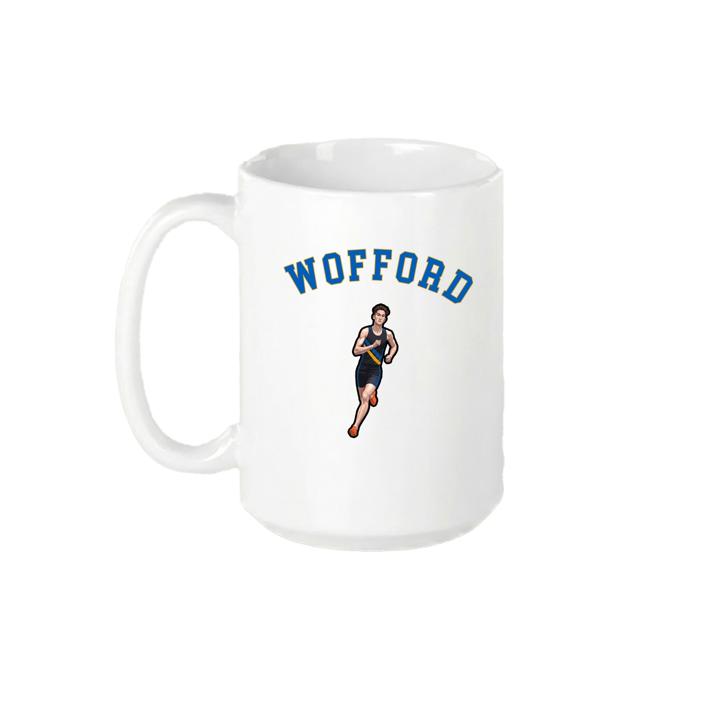15oz Coffee Mug — Shirsey Arch in White