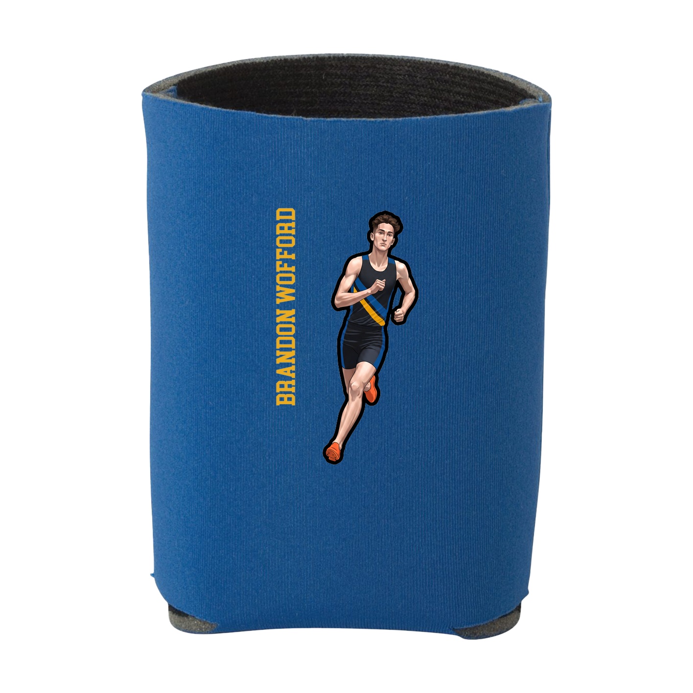 Can Holder — Name Vertical in Royal