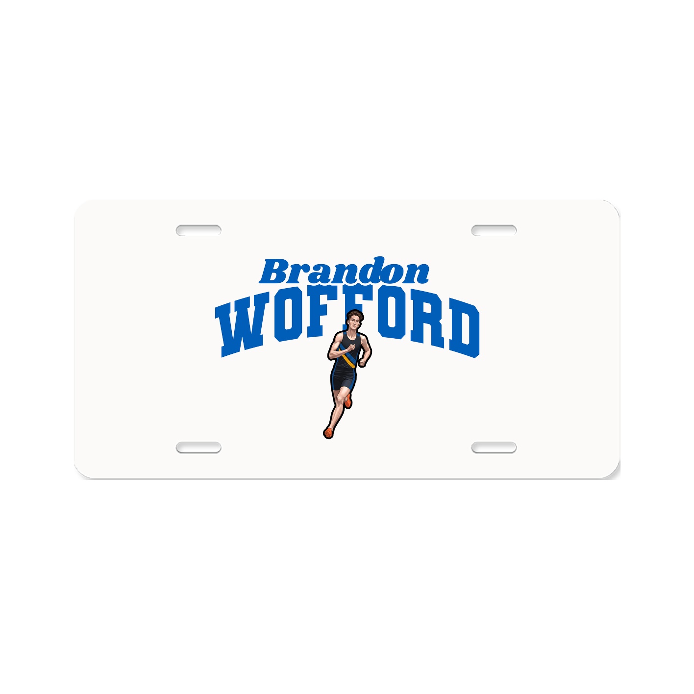 License Plate — Signature Arch in Classic