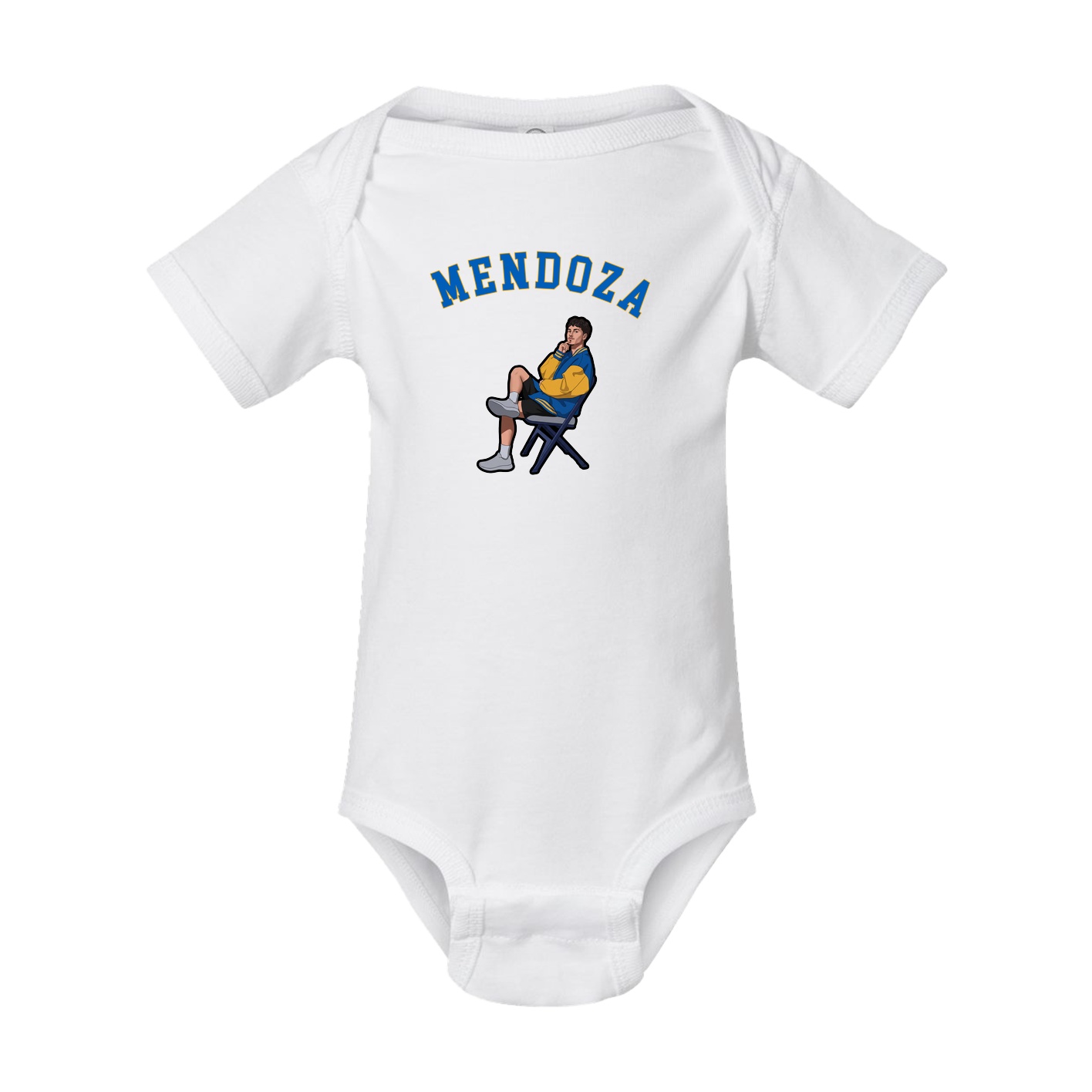 Baby Onesie — Shirsey Arch in White