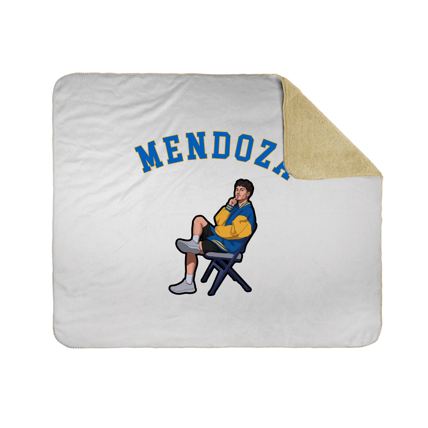 Throw Blanket — Shirsey Arch in White