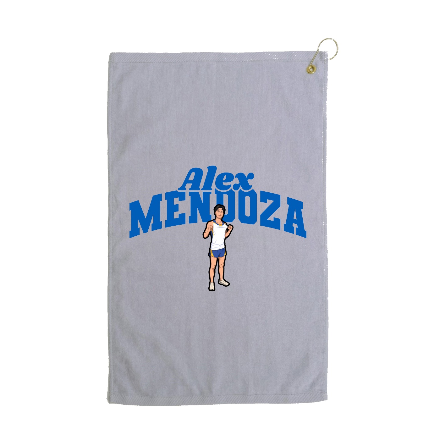 Golf Towel — Signature Arch in Grey