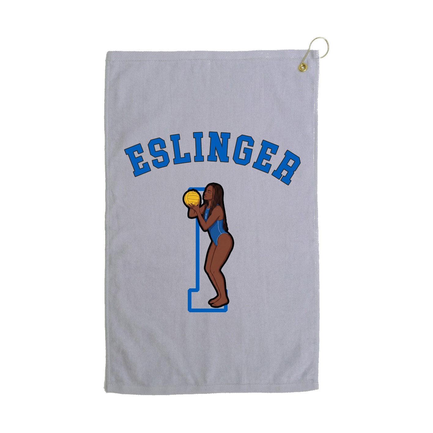 Golf Towel — Shirsey Arch in Grey