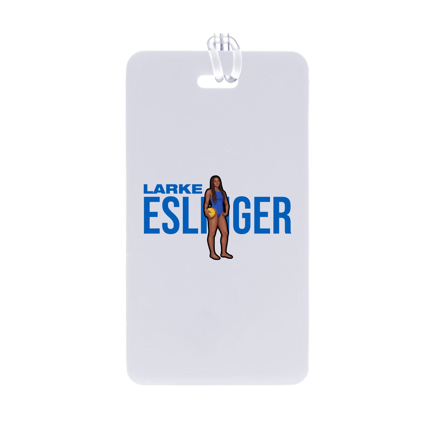 Bag Tag — Player Name in Classic