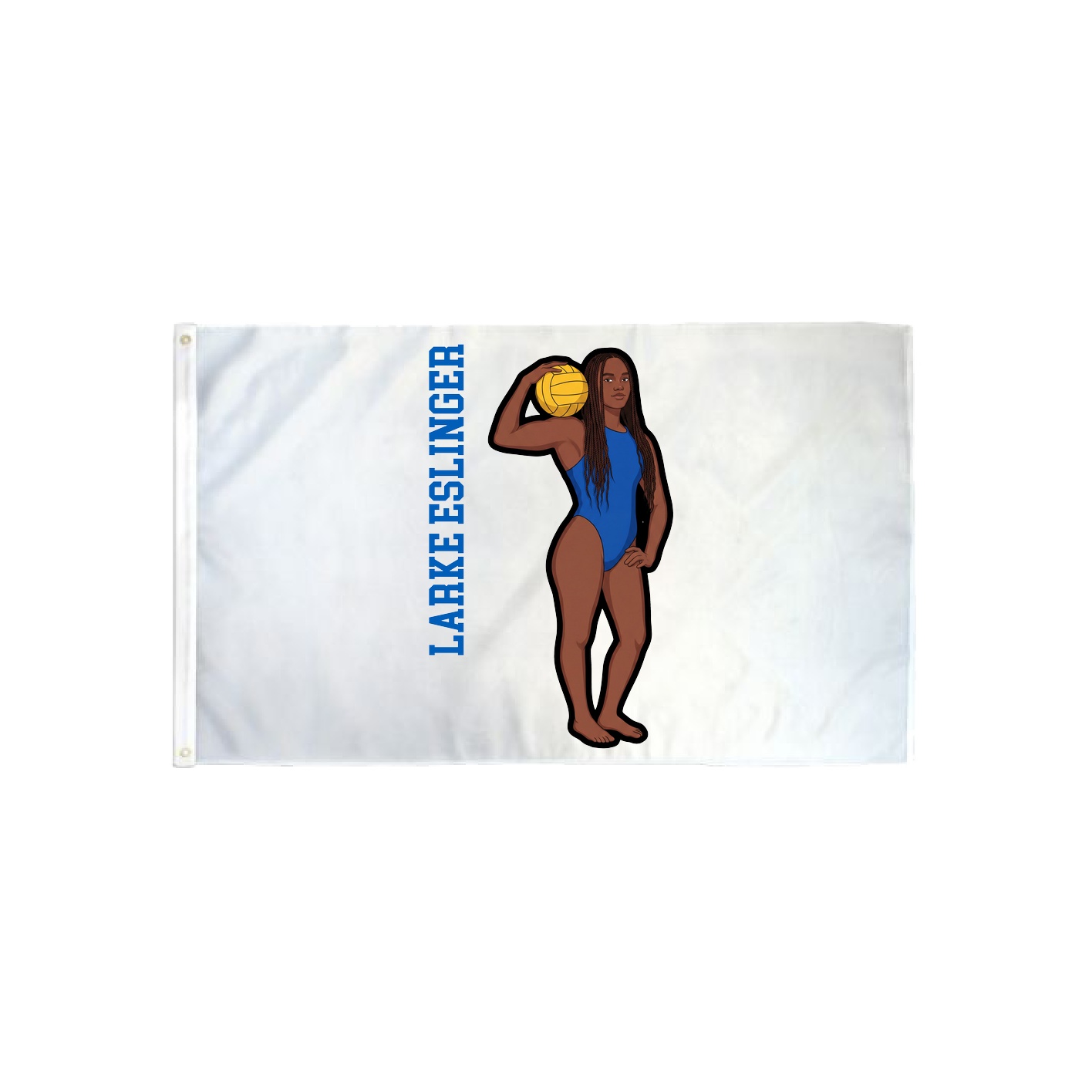 3x5 Flag — Name Vertical in Classic