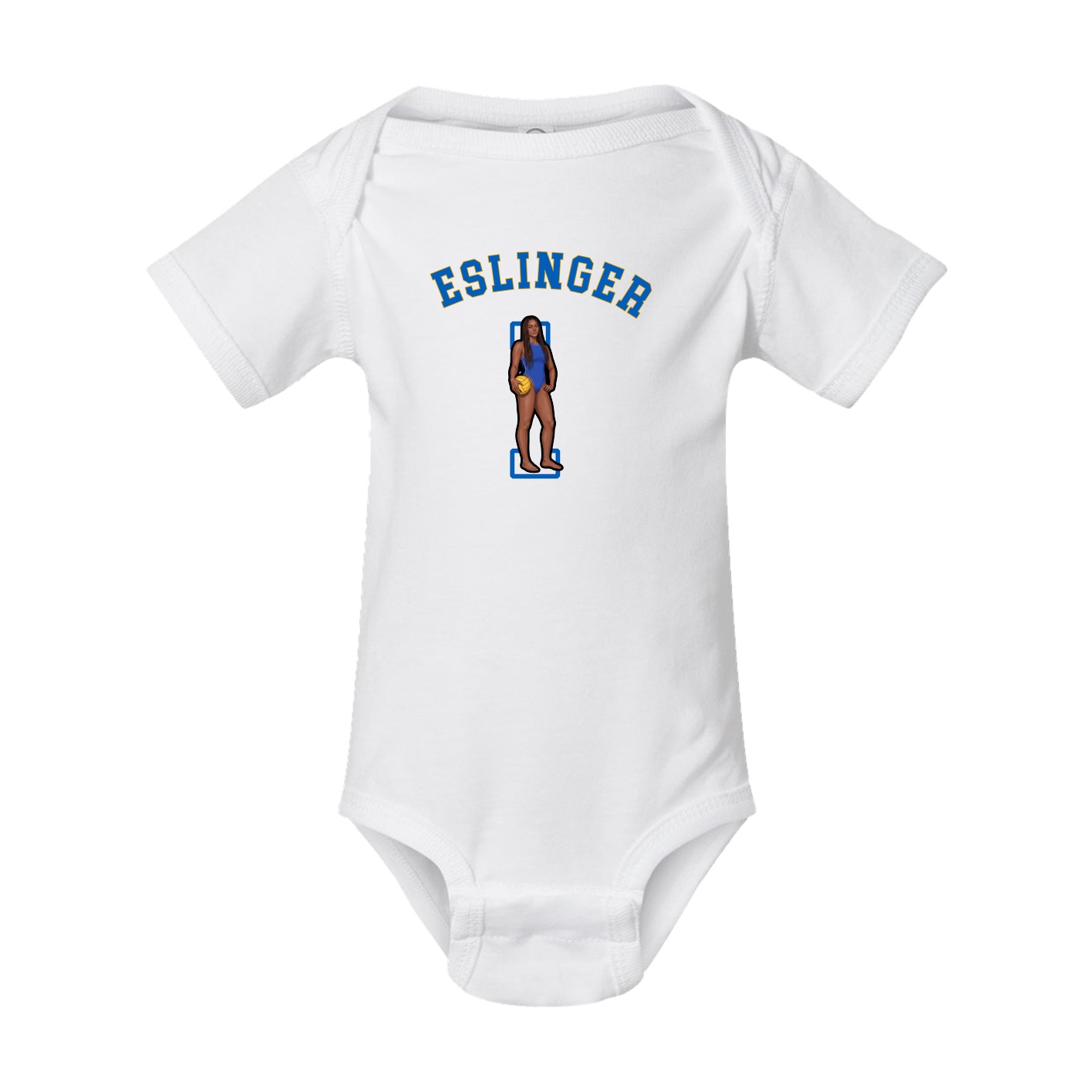 Baby Onesie — Shirsey Arch in White