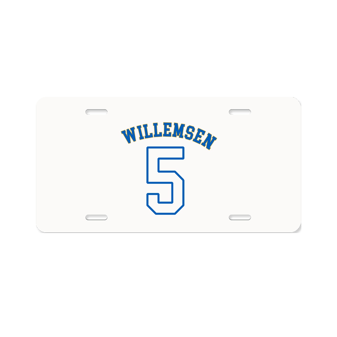 License Plate — Shirsey Arch in Classic