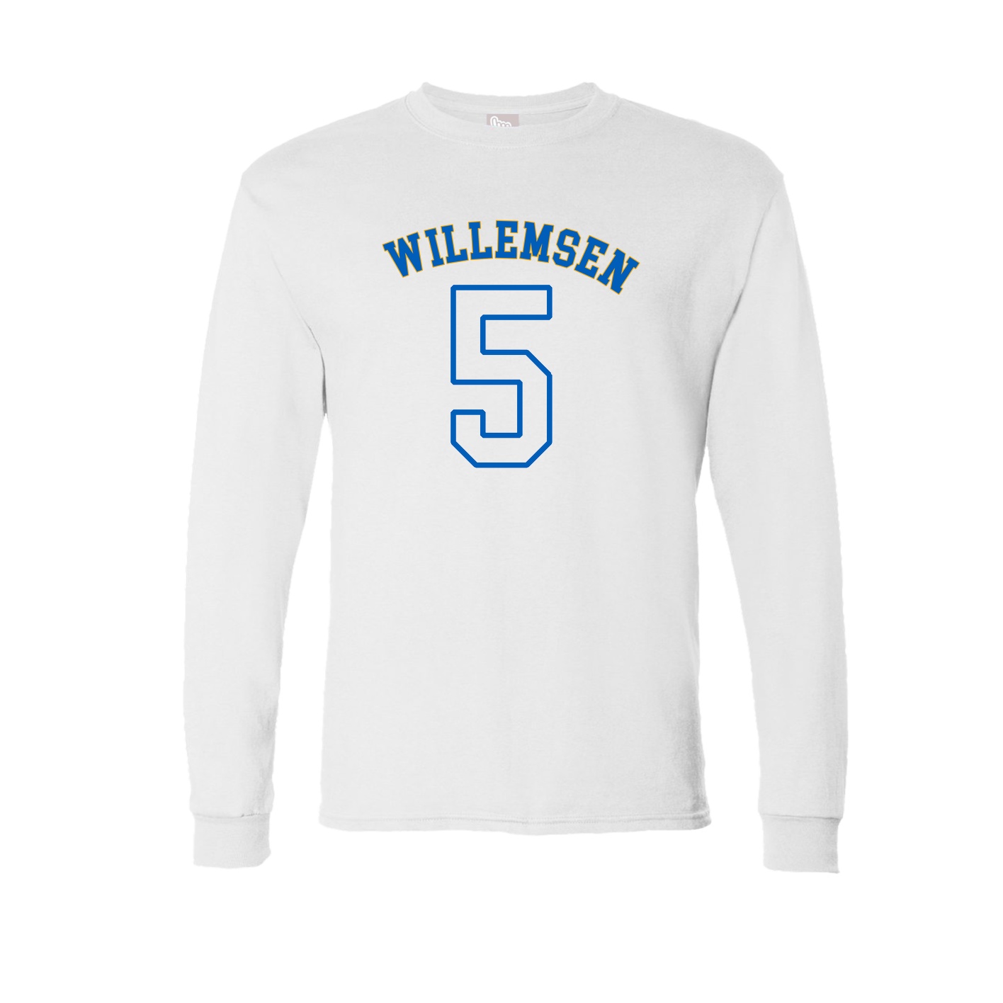 Long Sleeve Tee — Shirsey Arch in White