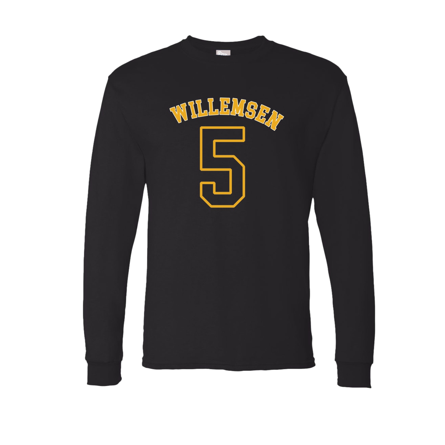 Long Sleeve Tee — Shirsey Arch in Black