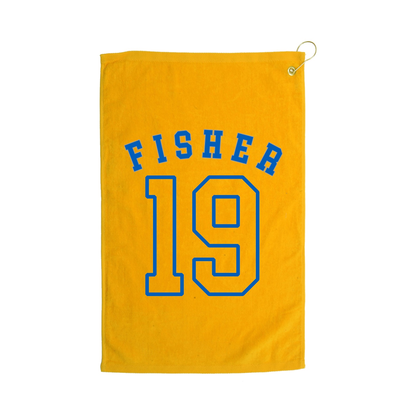 Golf Towel — Shirsey Arch in Gold