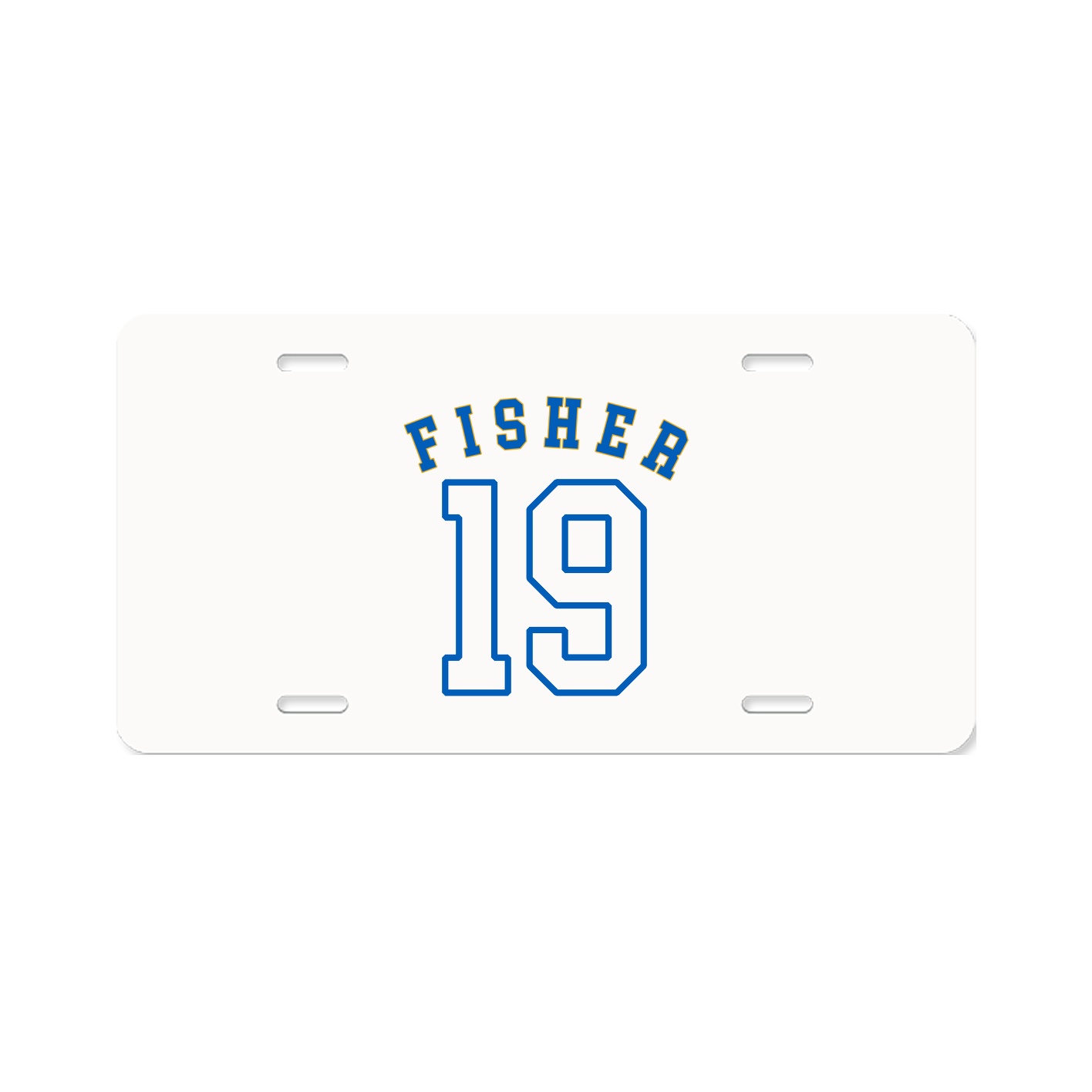 License Plate — Shirsey Arch in Classic