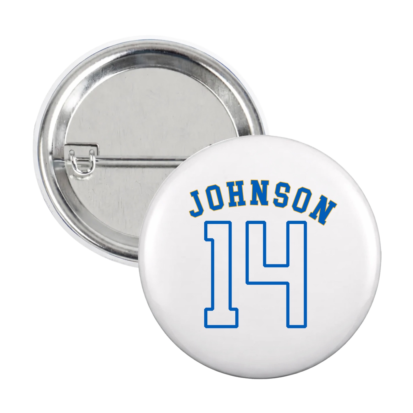 Game Day Button — Shirsey Arch in White