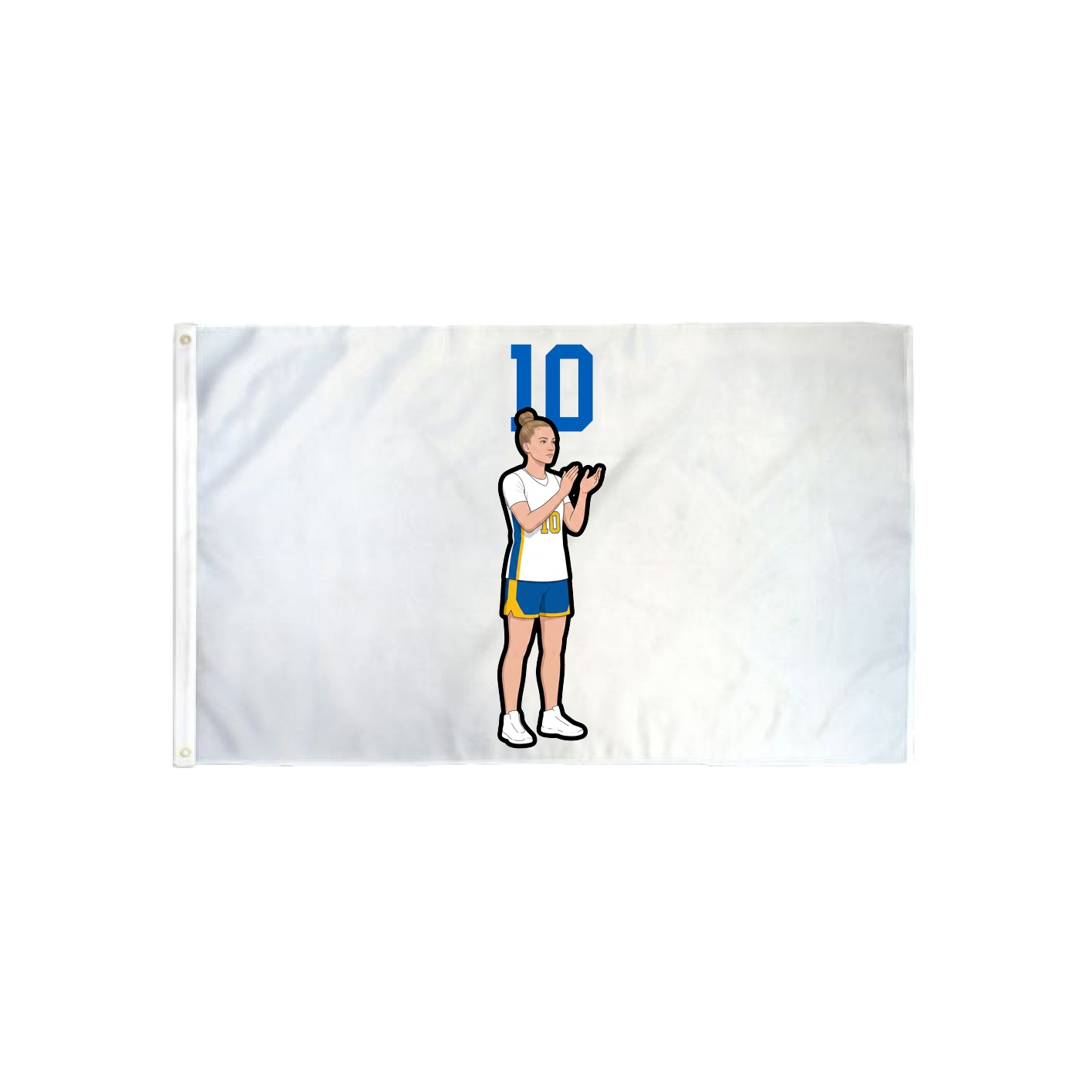3x5 Flag — Number Top in Classic