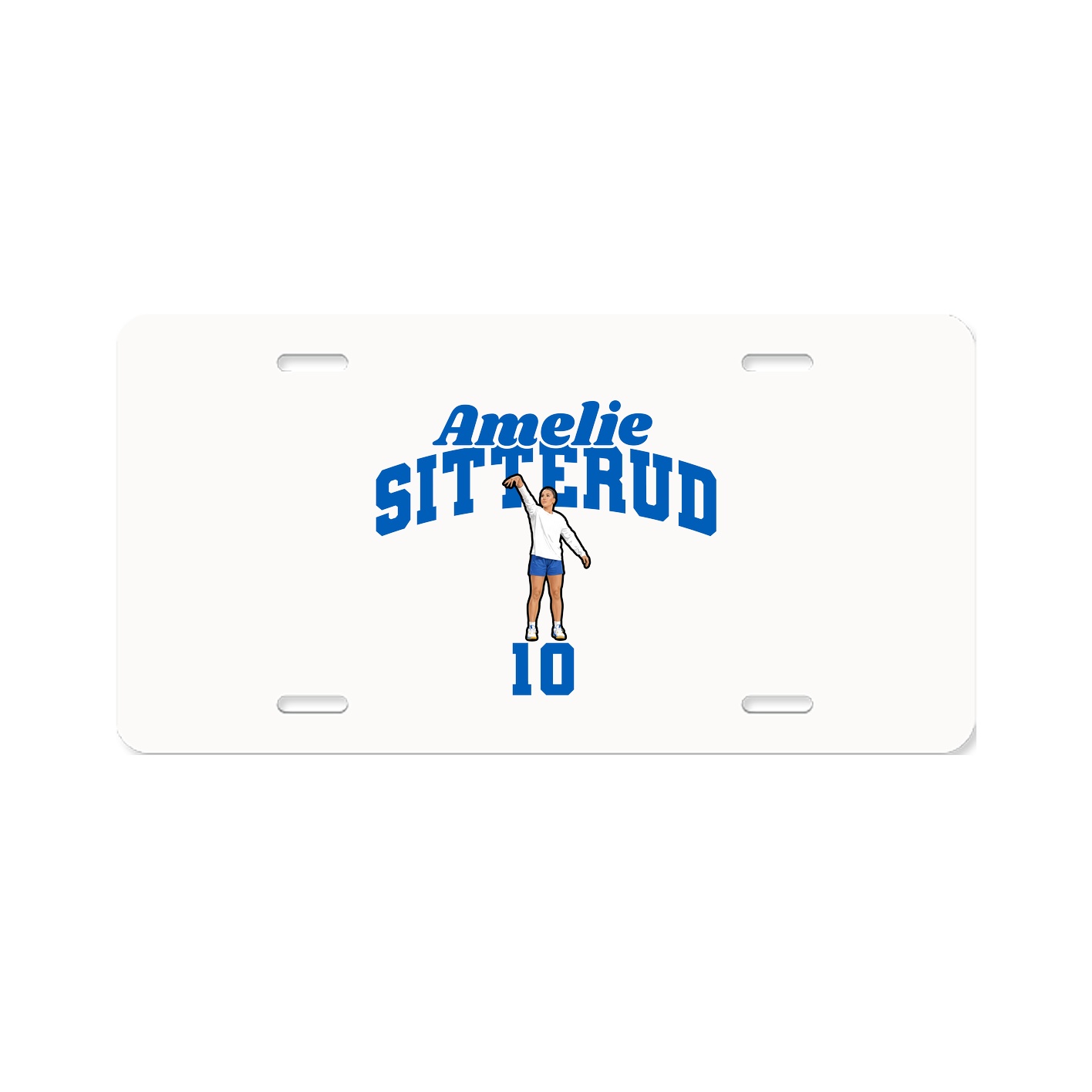 License Plate — Signature Arch in Classic