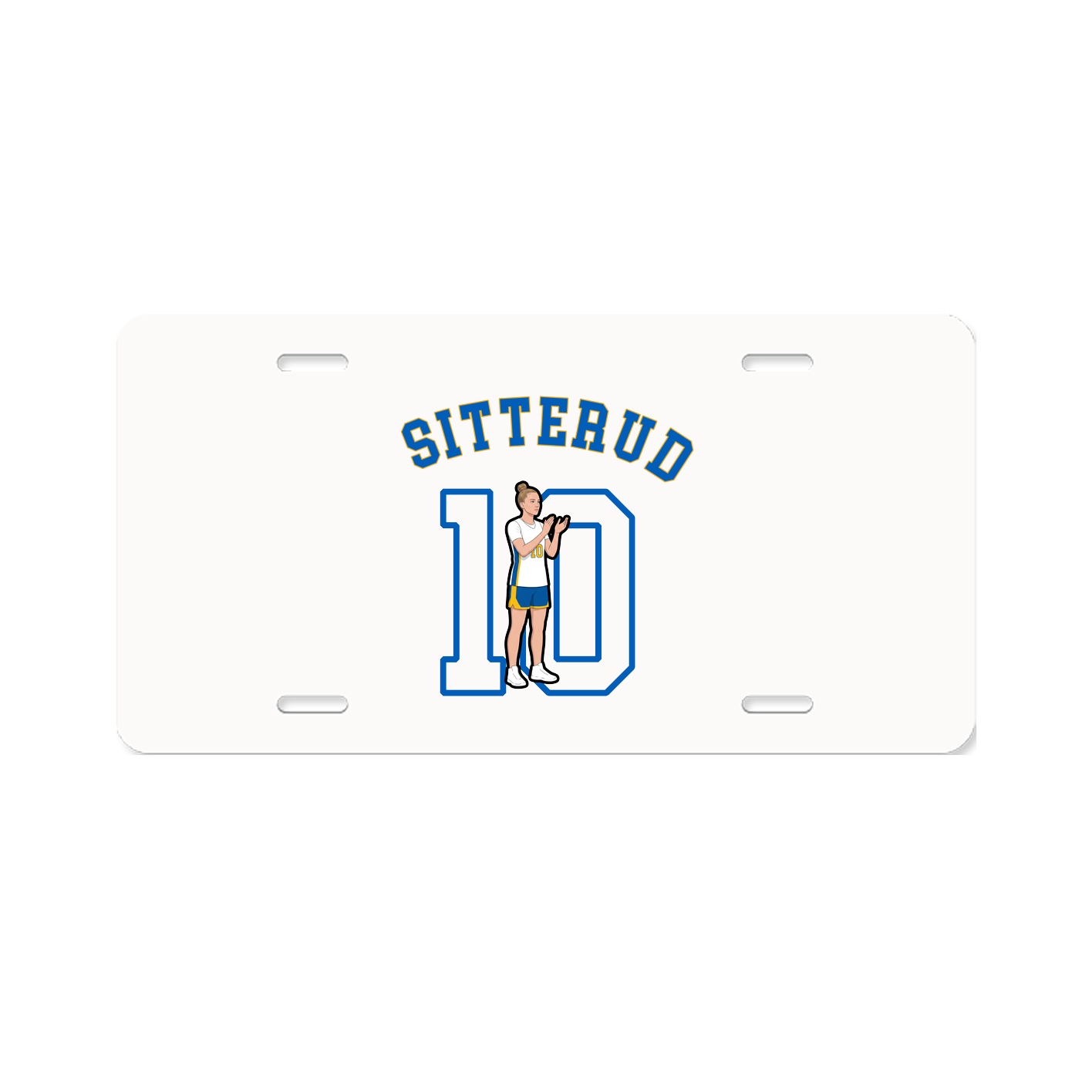 License Plate — Shirsey Arch in Classic