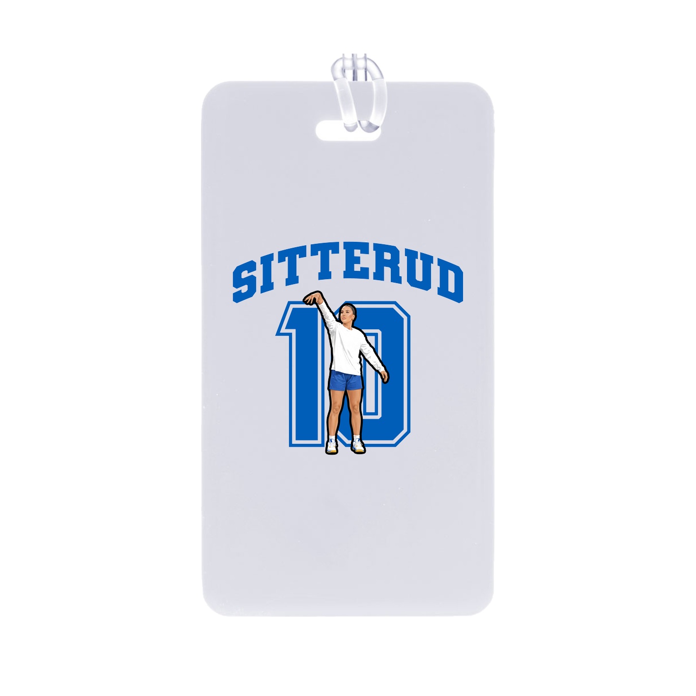 Bag Tag — Number in Classic