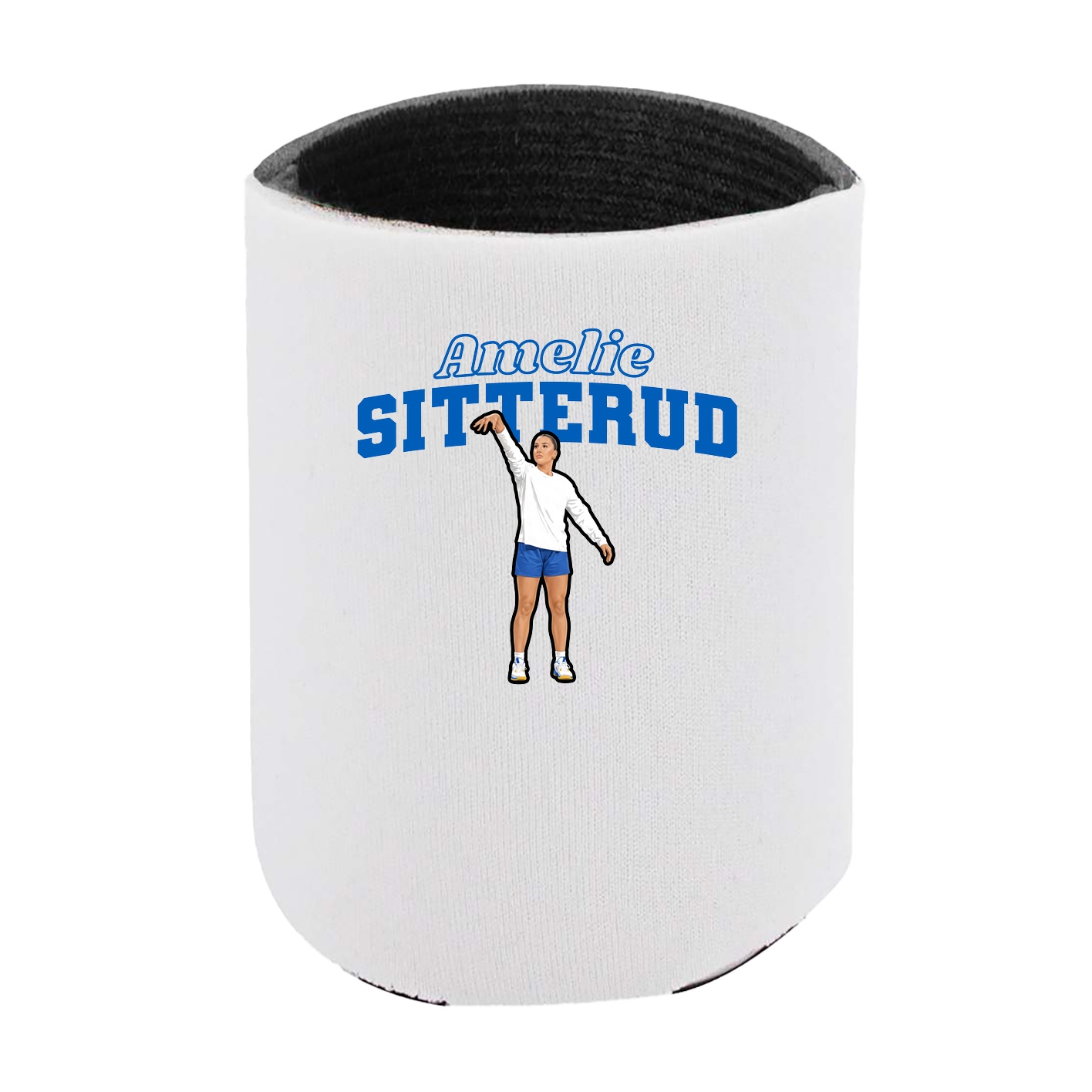 Can Holder — Name Arch in White
