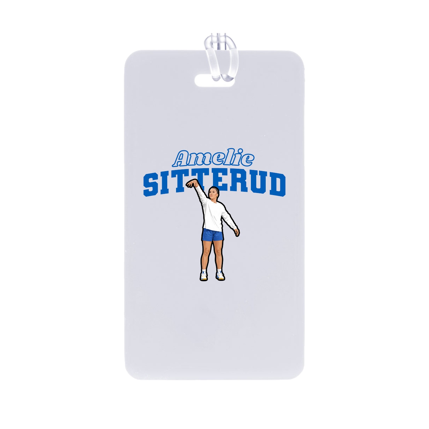 Bag Tag — Name Arch in Classic