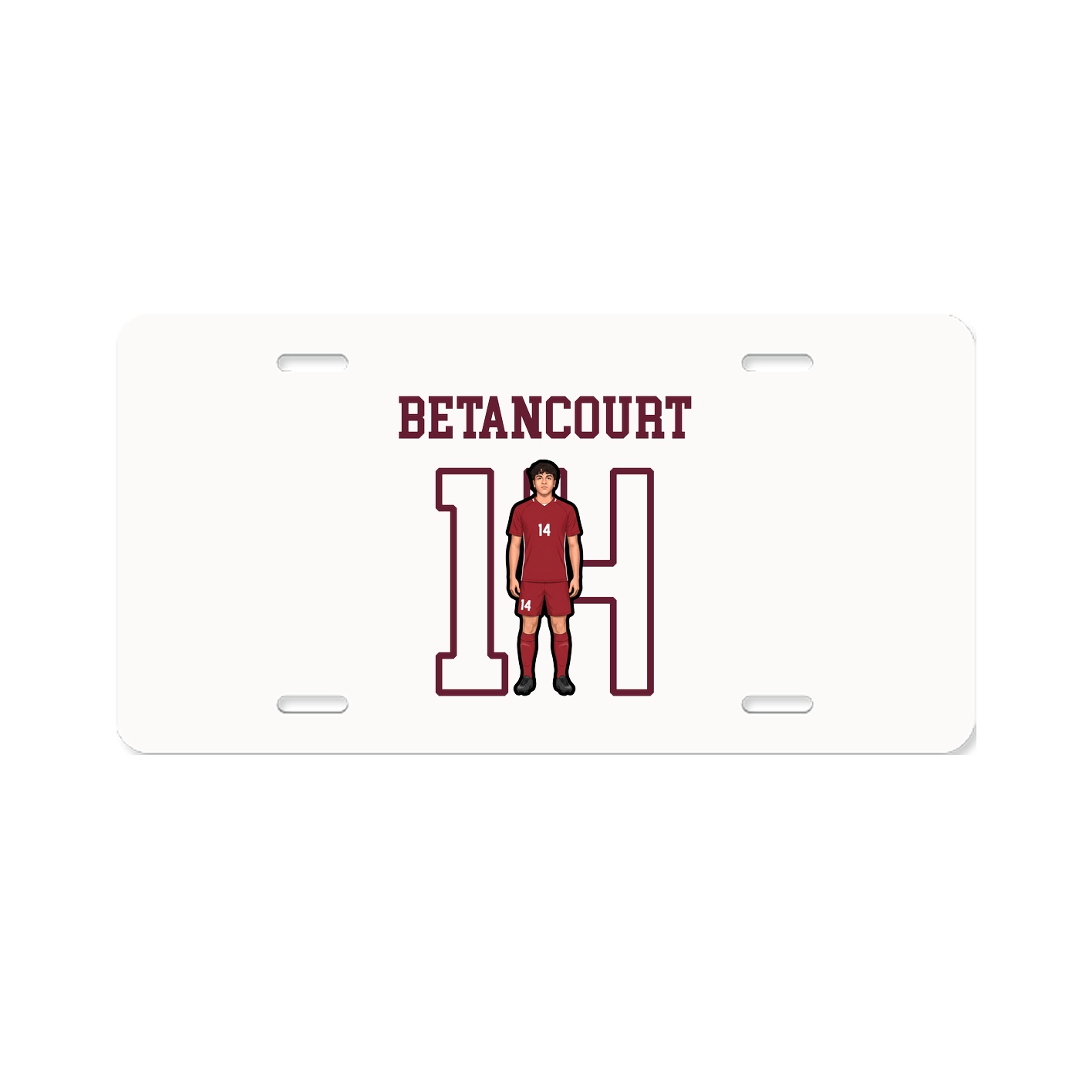 License Plate — Shirsey in Classic