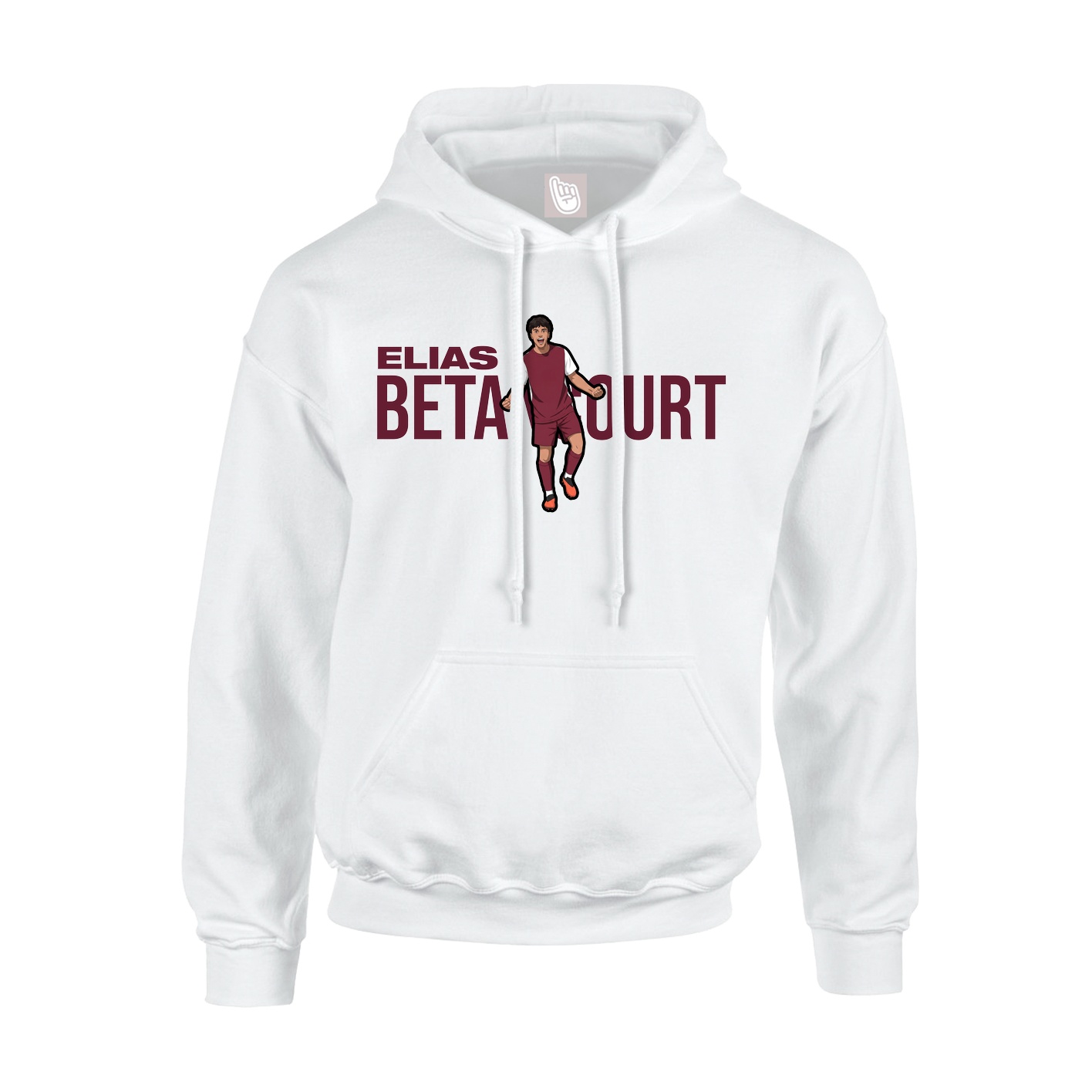Hoodie — Player Name in White