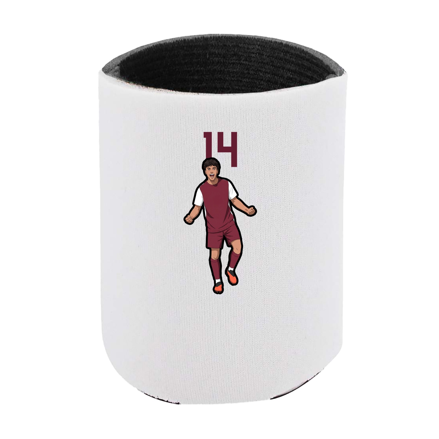 Can Holder — Number Top in White