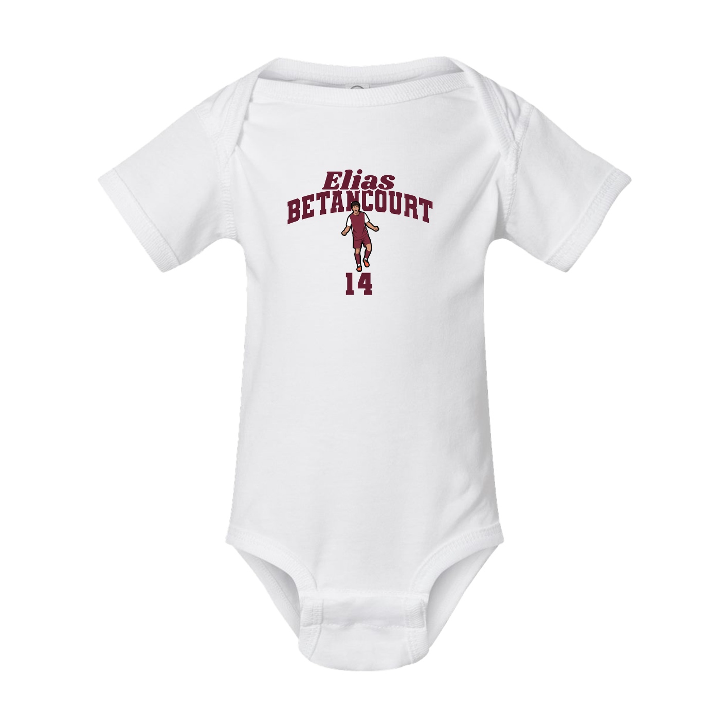 Baby Onesie — Signature Arch in White
