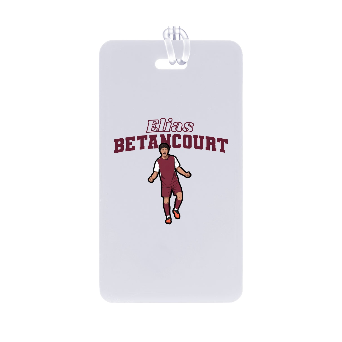 Bag Tag — Name Arch in Classic