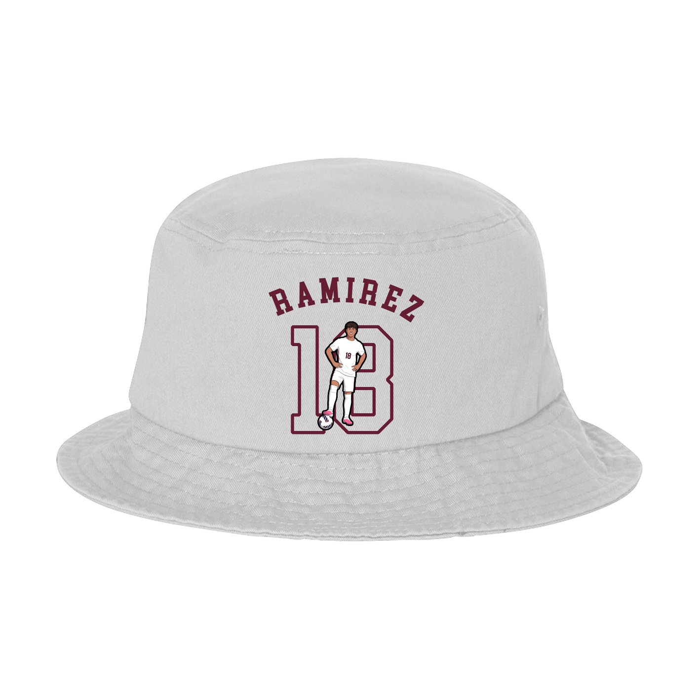 Bucket Cap — Shirsey Arch in White
