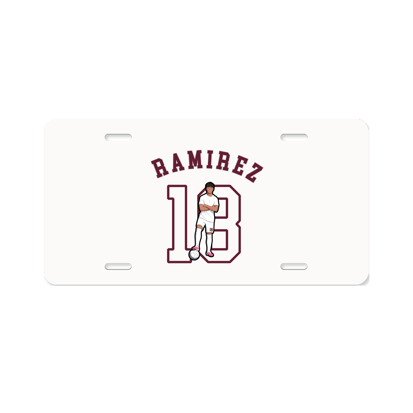 License Plate — Shirsey Arch in Classic