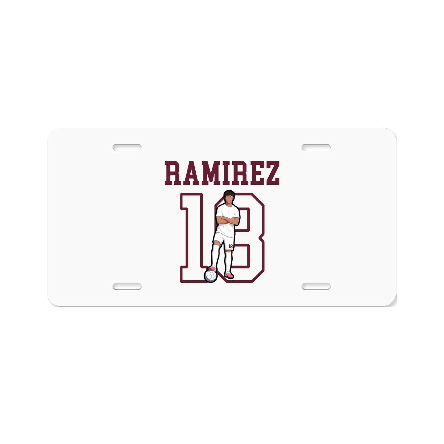 License Plate — Shirsey in Classic