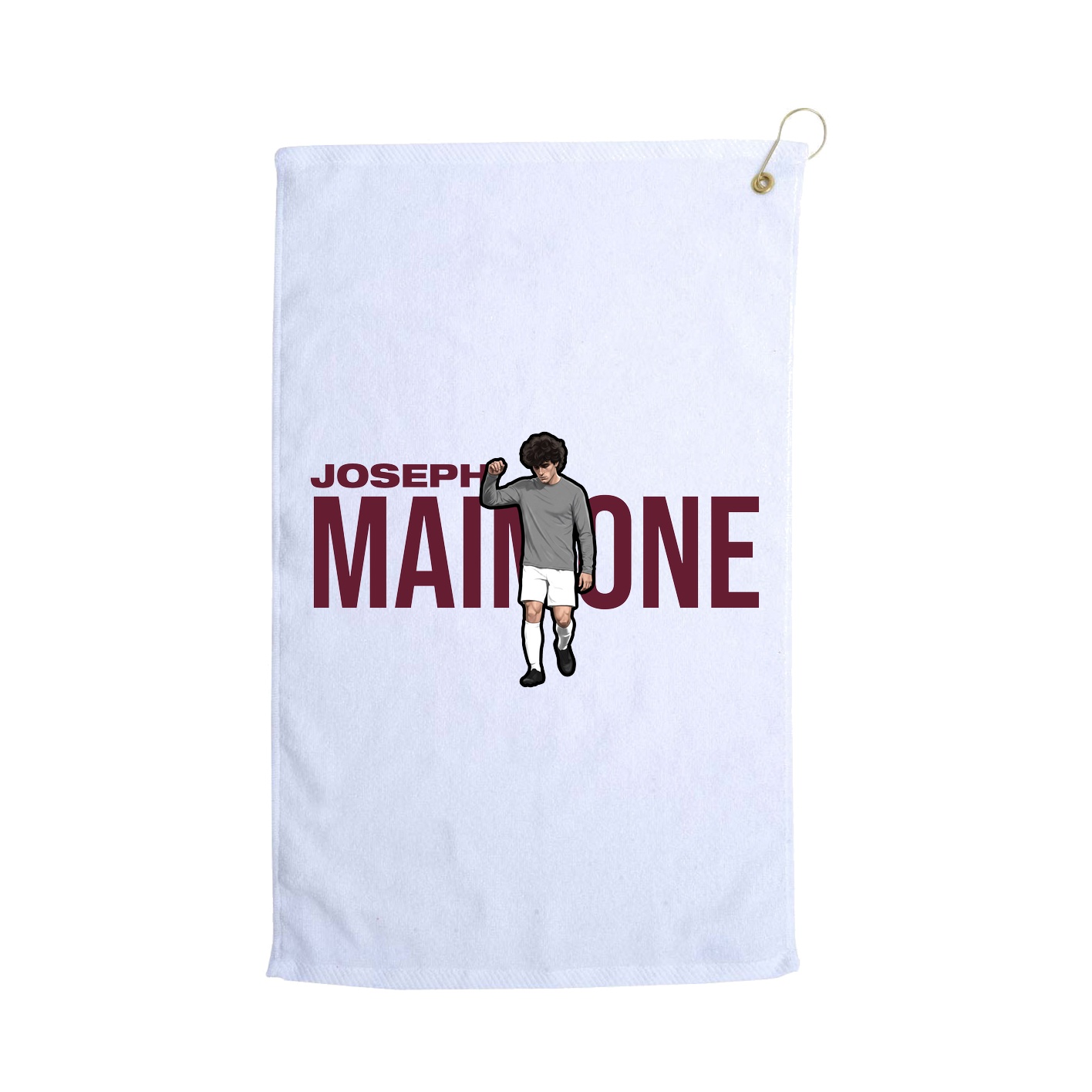 Golf Towel — Player Name in White