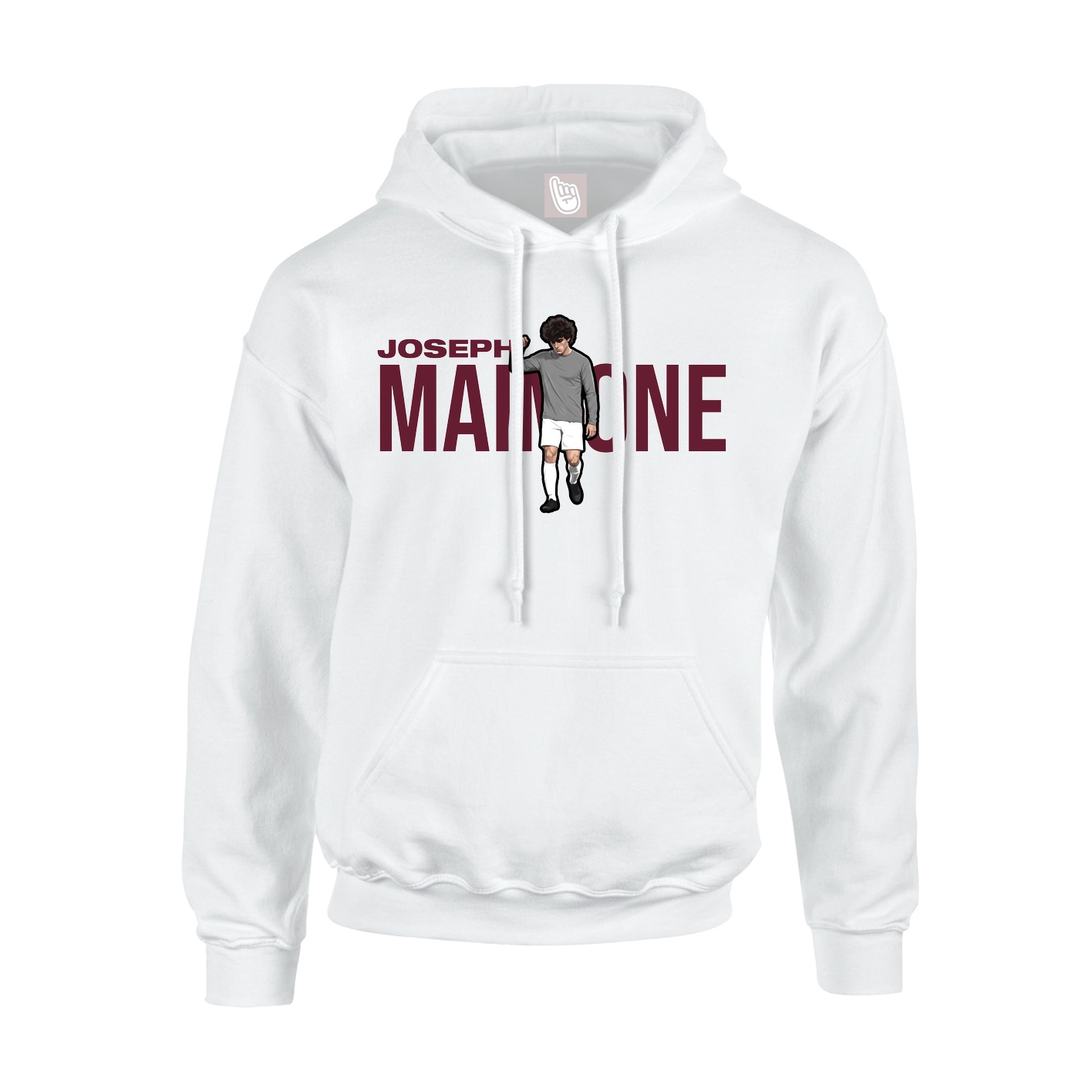 Hoodie — Player Name in White