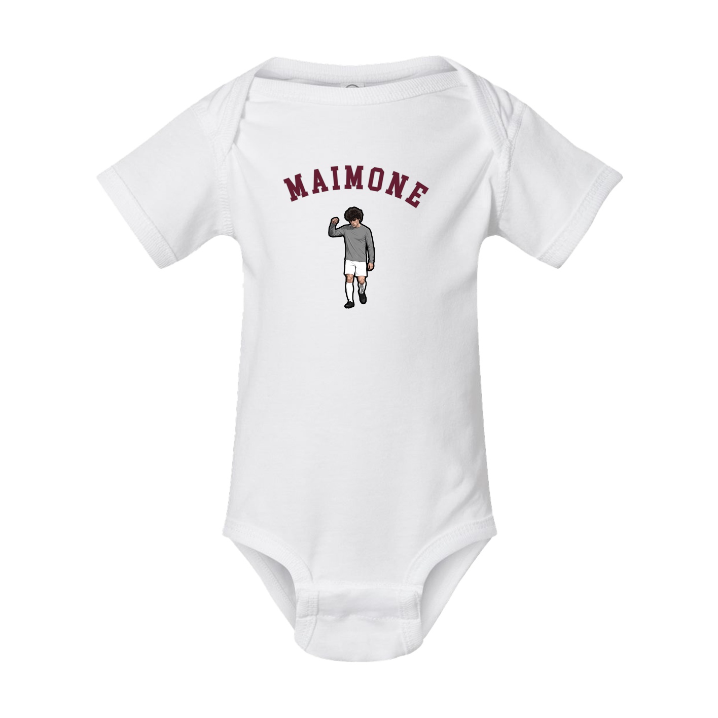 Baby Onesie — Shirsey Arch in White