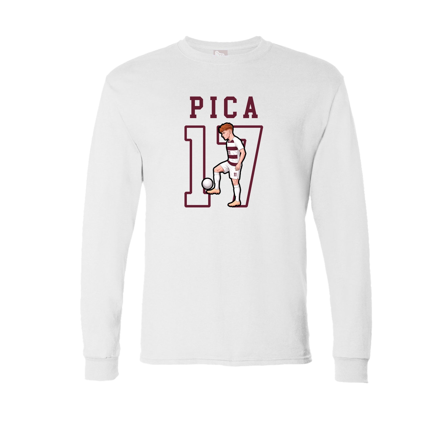 Long Sleeve Tee — Shirsey in White