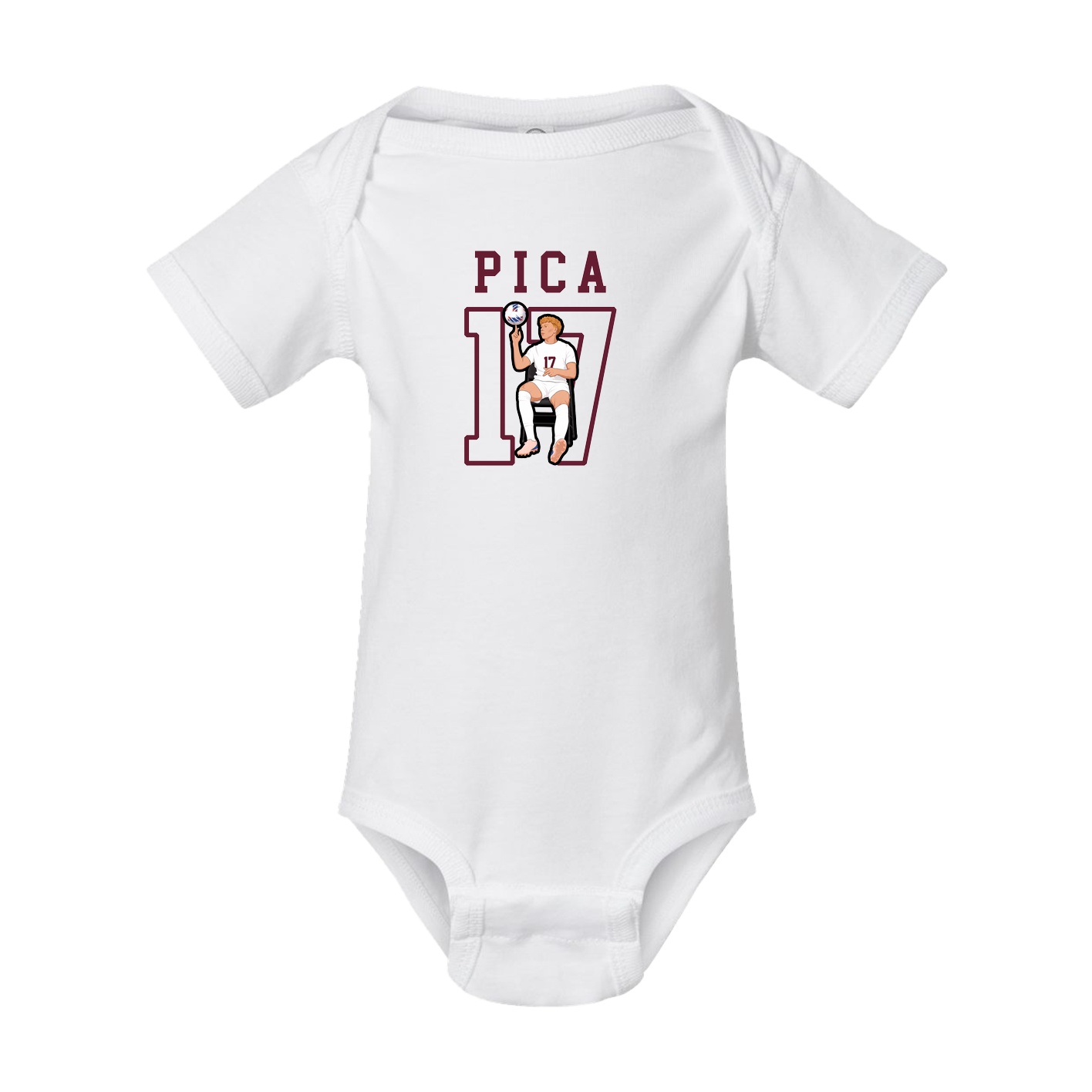 Baby Onesie — Shirsey in White