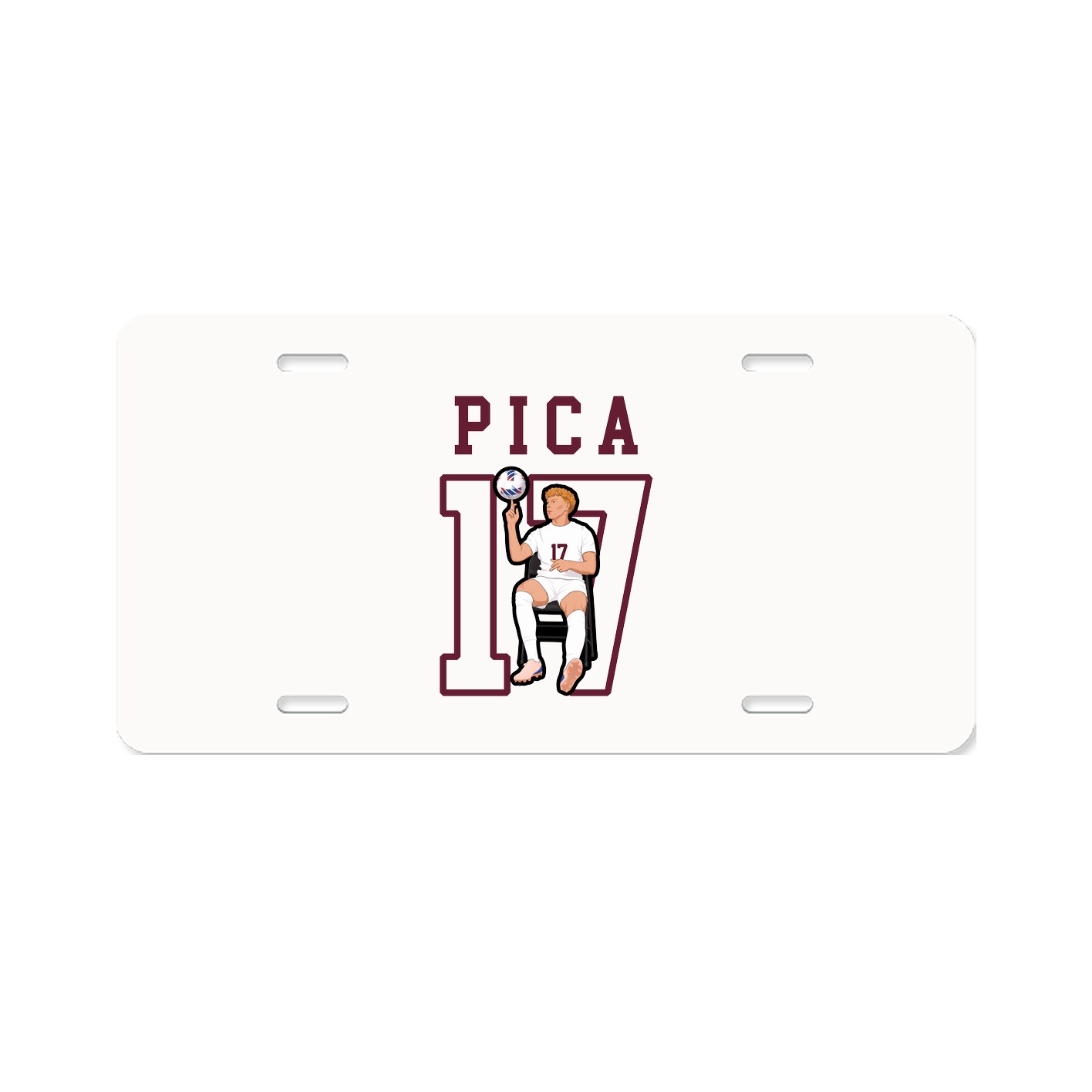 License Plate — Shirsey in Classic