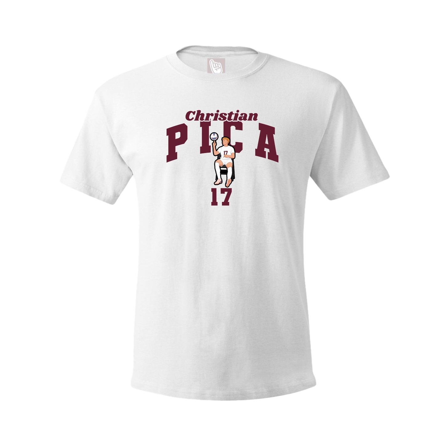 Tee — Signature Arch in White