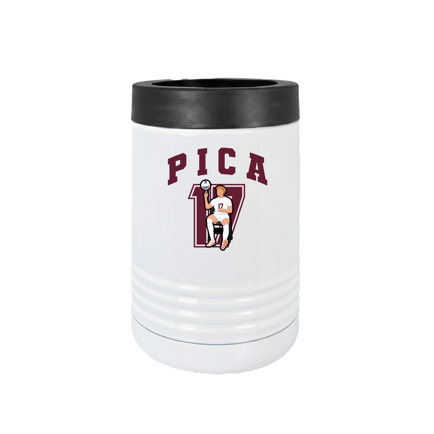 Beverage Holder — Number in White