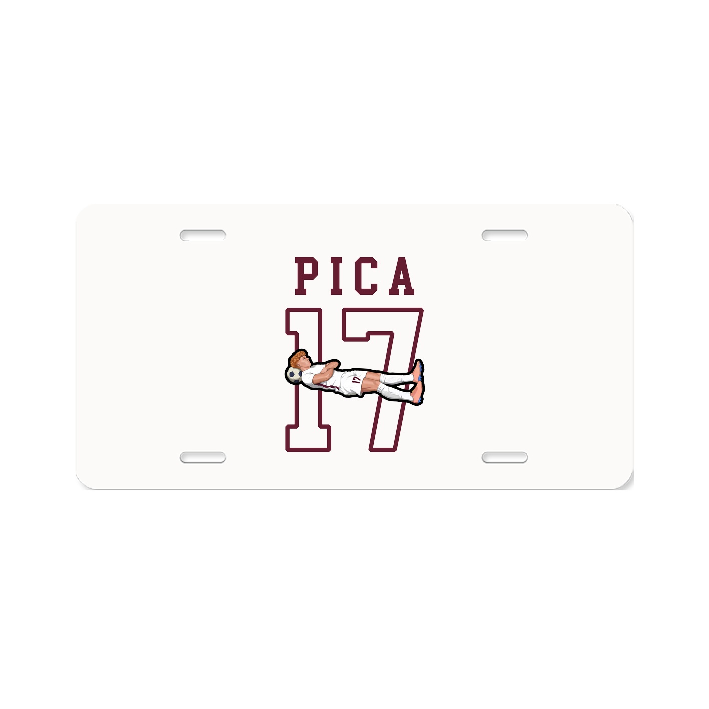 License Plate — Shirsey in Classic