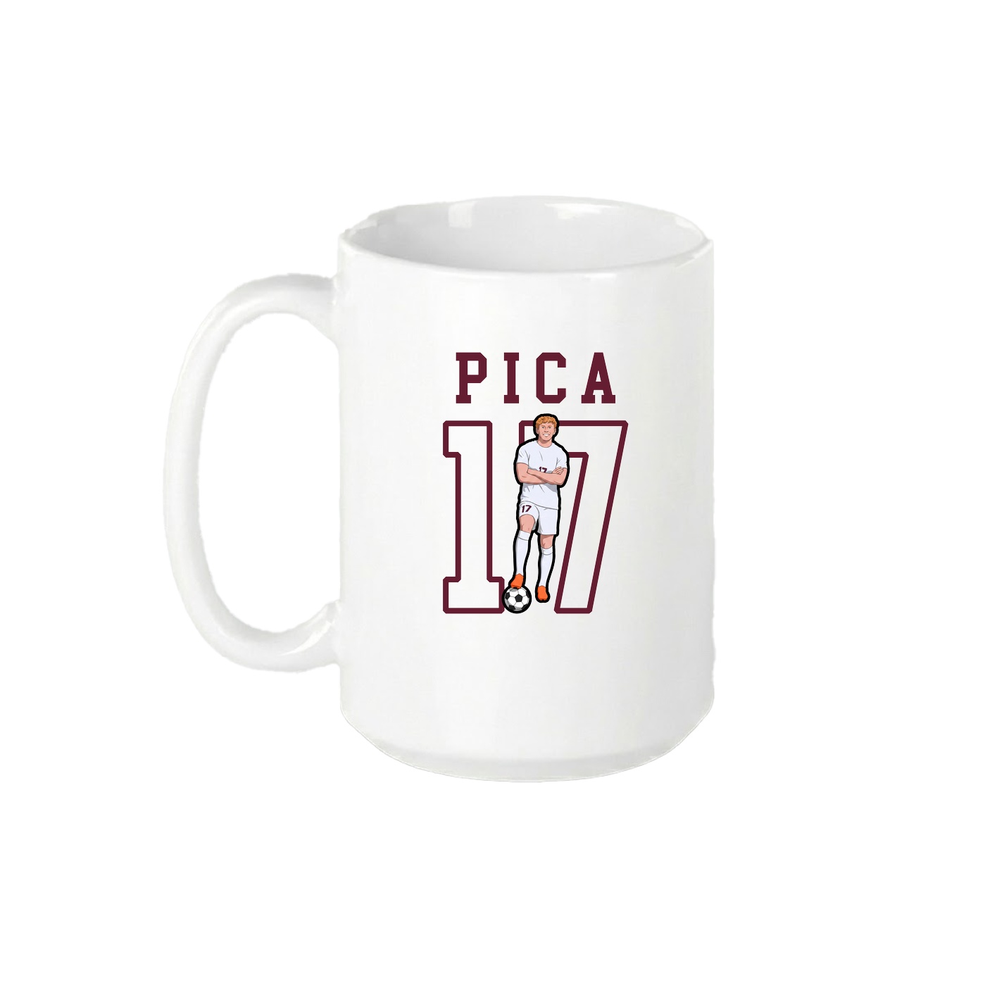15oz Coffee Mug — Shirsey in White