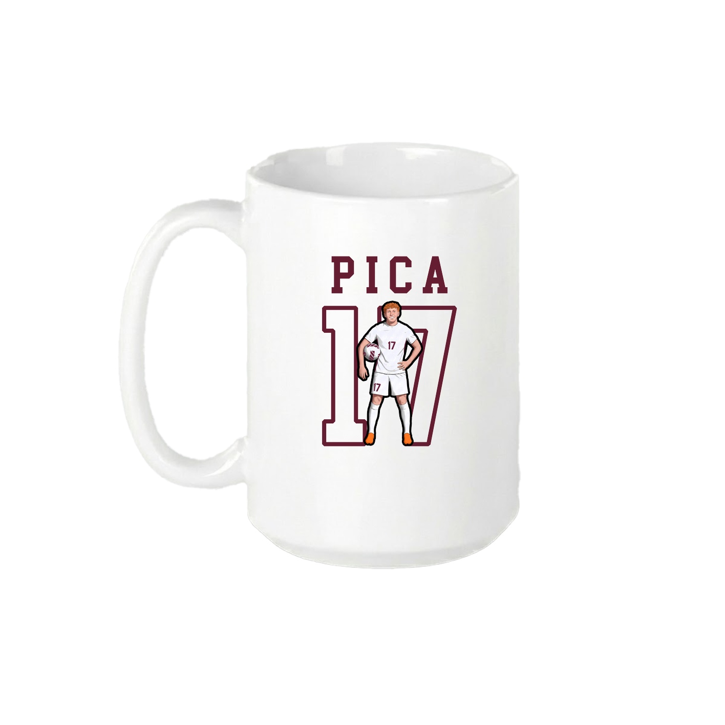 15oz Coffee Mug — Shirsey in White