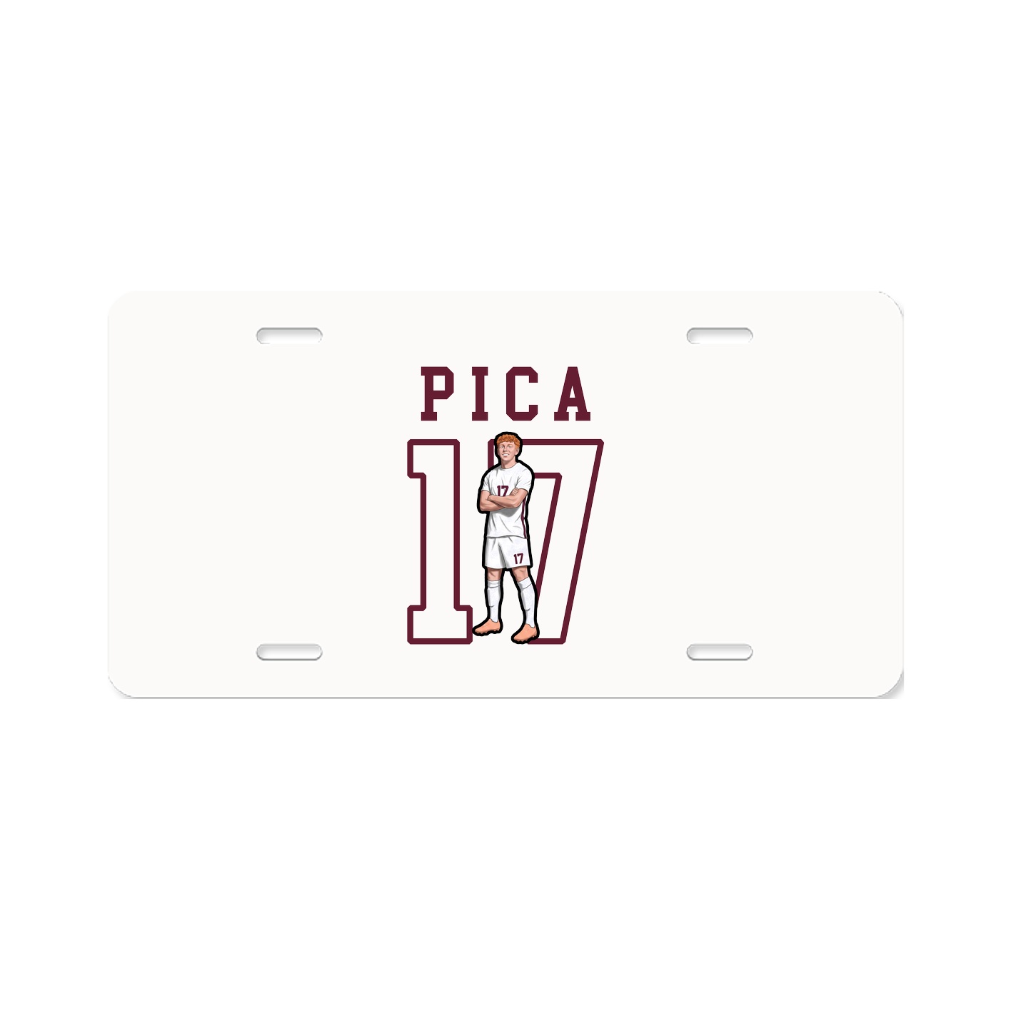 License Plate — Shirsey in Classic