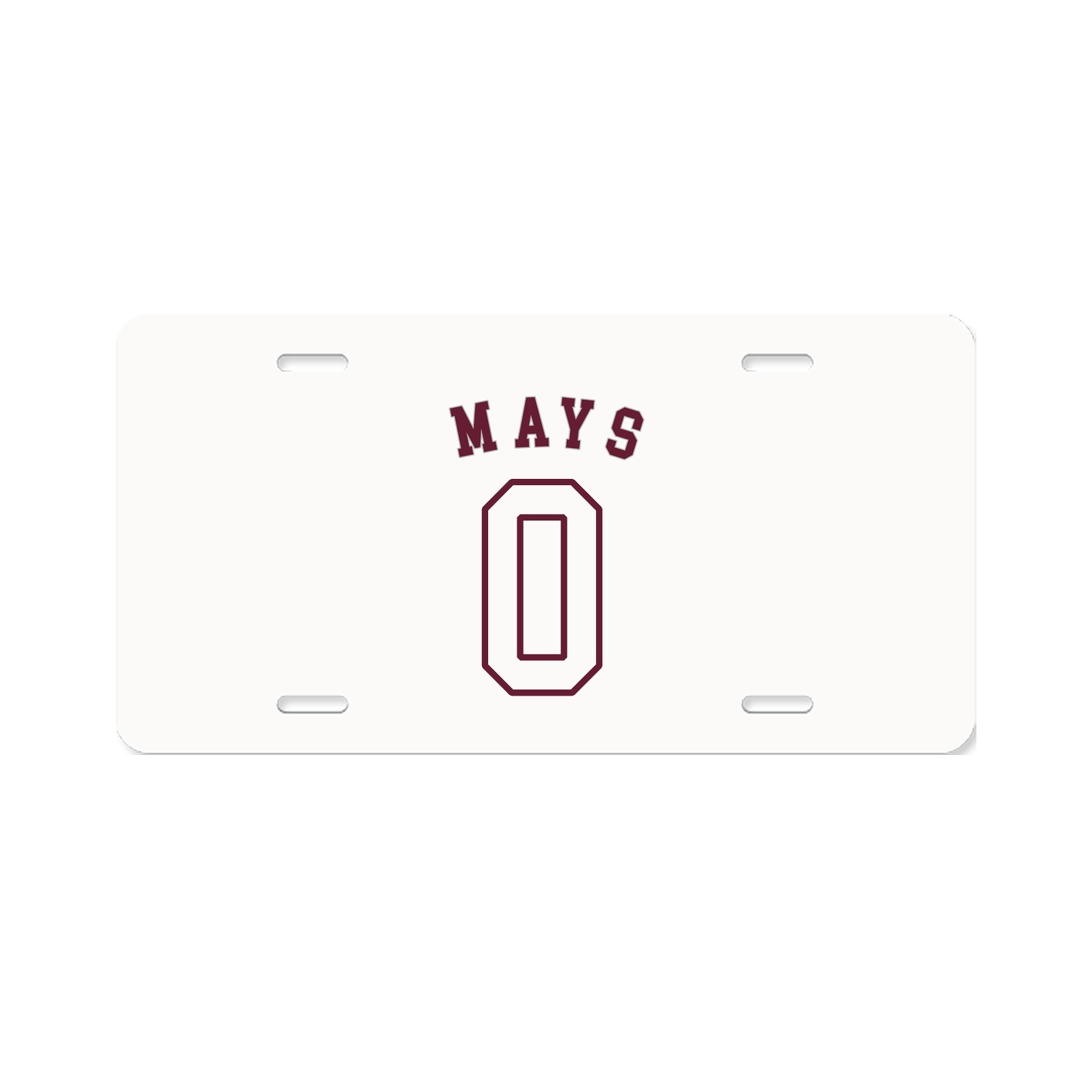 License Plate — Shirsey Arch in Classic