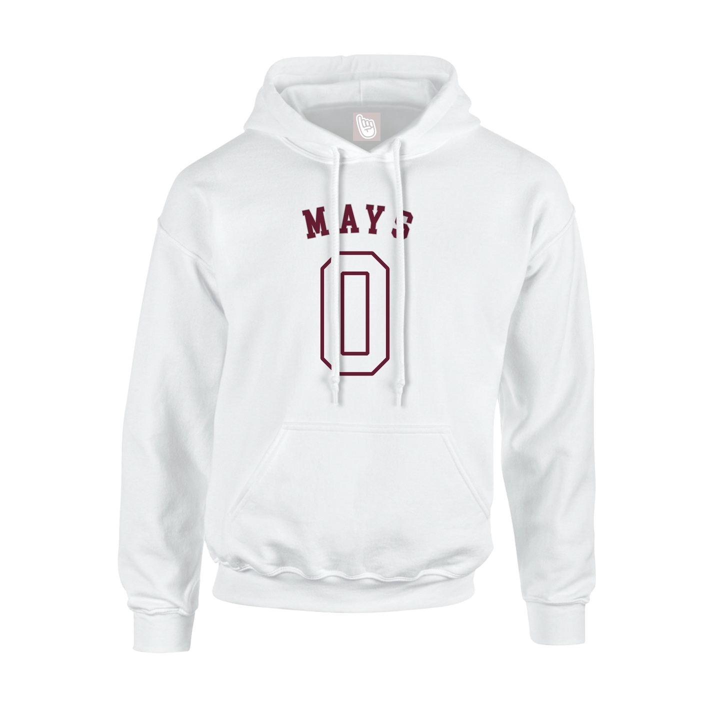 Hoodie — Shirsey Arch in White