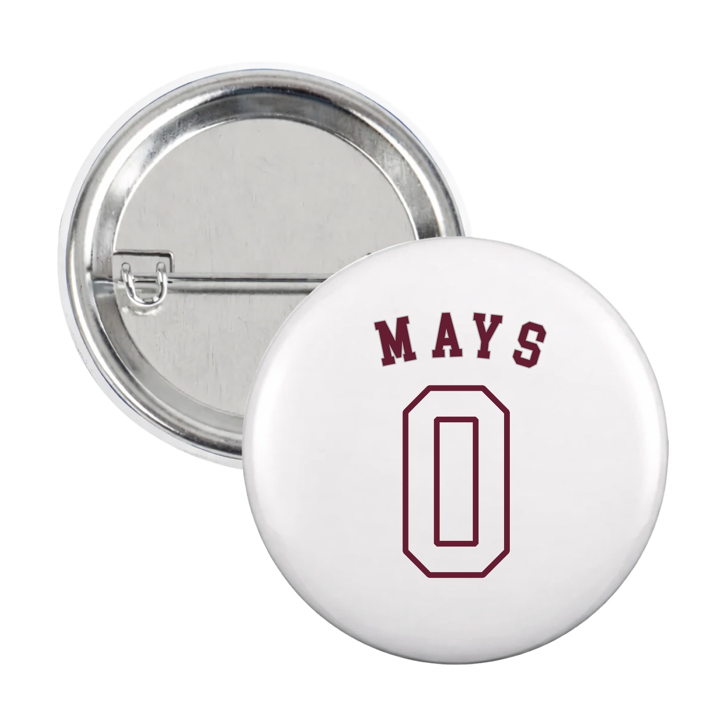 Game Day Button — Shirsey Arch in White