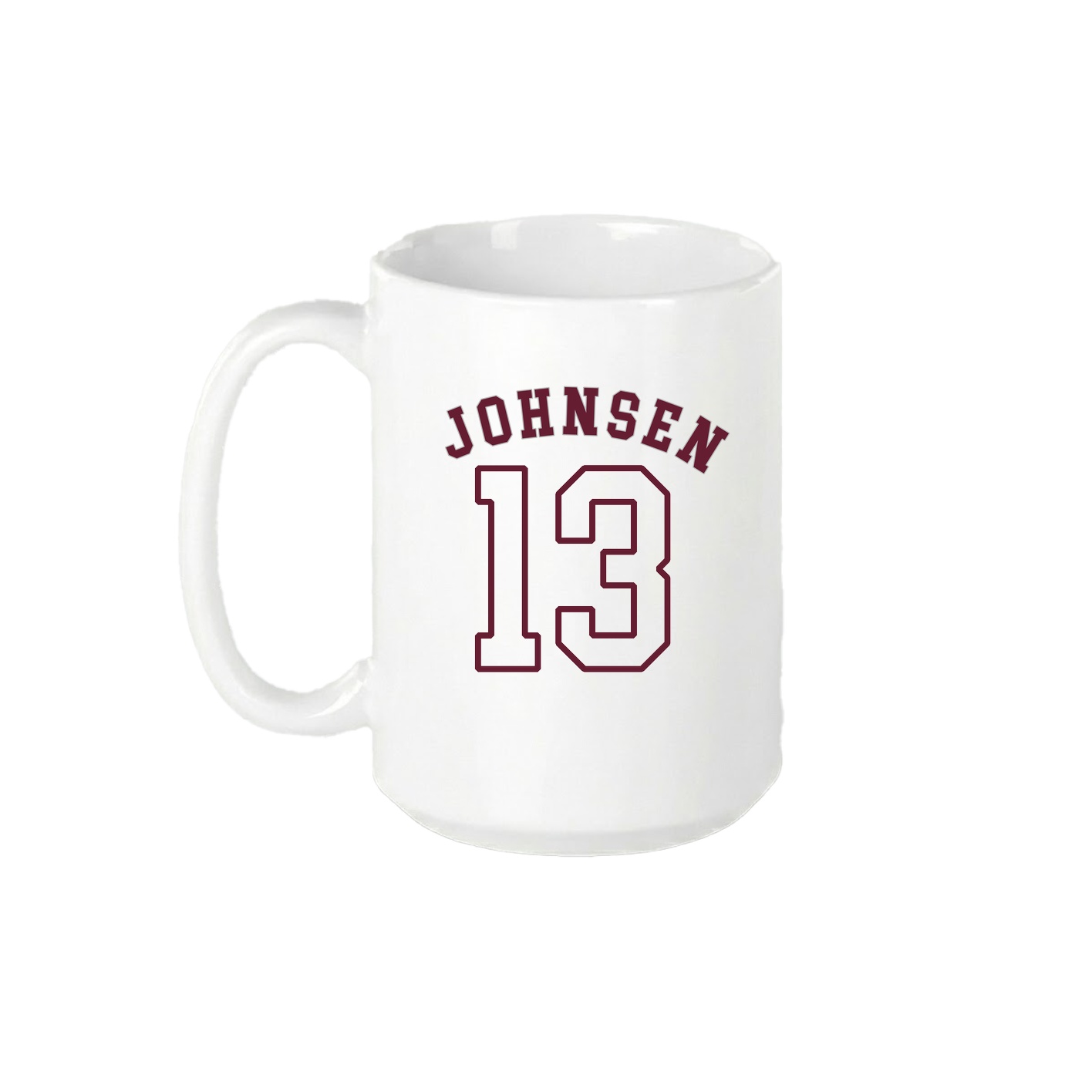 15oz Coffee Mug — Shirsey Arch in White